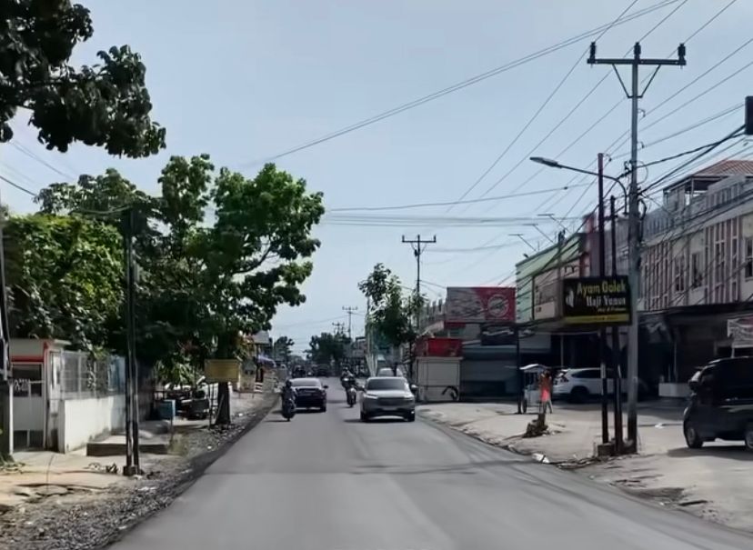 Mulus! PUPR Pekanbaru Overlay Jalan Delima Pekanbaru