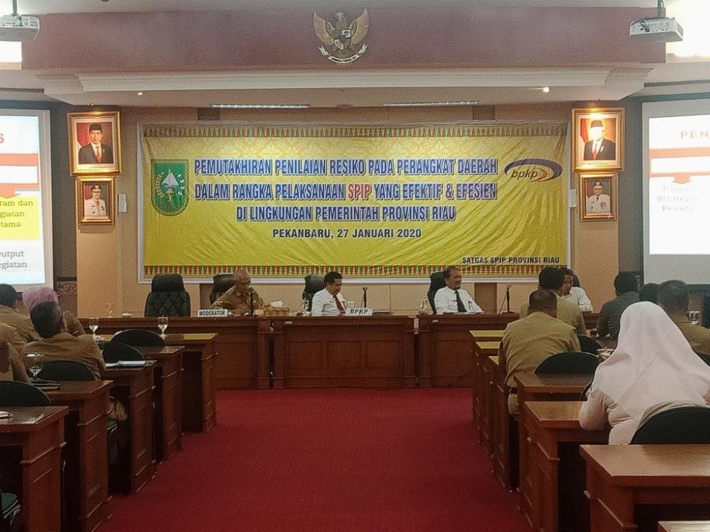 Inspektorat Riau Ajak Perangkat Daerah Provinsi Riau Tingkatkan Pemahaman SPIP