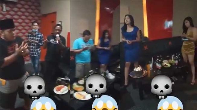 Baca Doa di Tempat Karaoke Bareng Biduan & Miras, Publik: Ya Allah