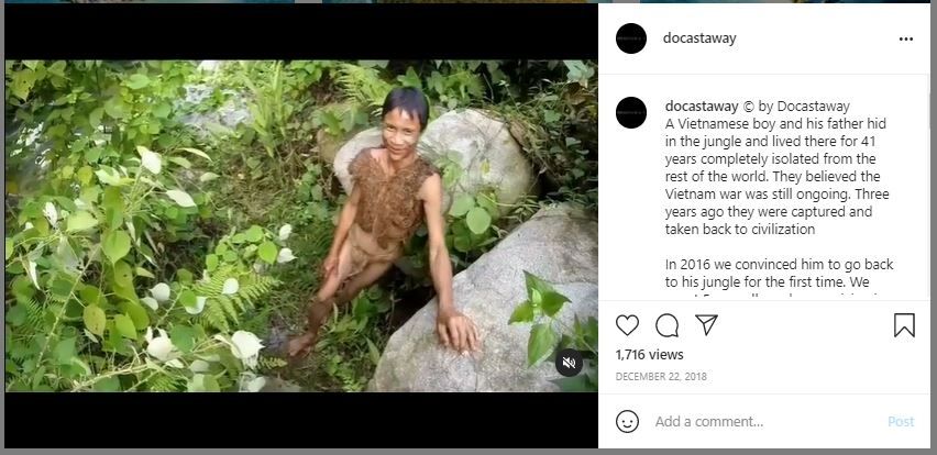 Kisah Pria 41 Tahun Tinggal di Hutan, Seumur Hidup Tak Bertemu Wanita