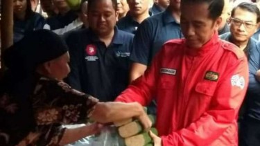 Jokowi Janji Revitalisasi Pasar Anyar Tangerang