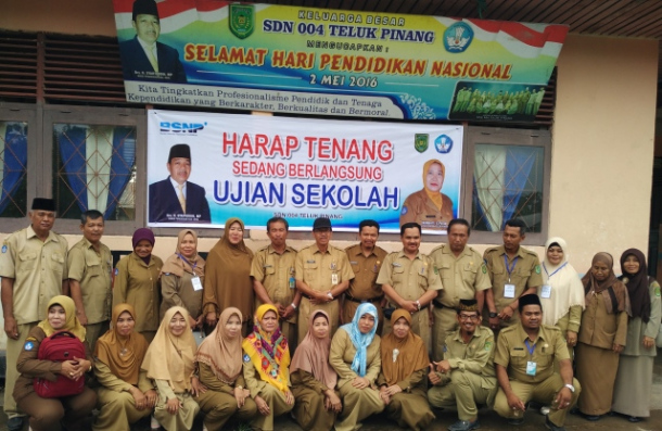 US SD Sederajat 2017 di Inhil Berakhir Tanpa Hambatan