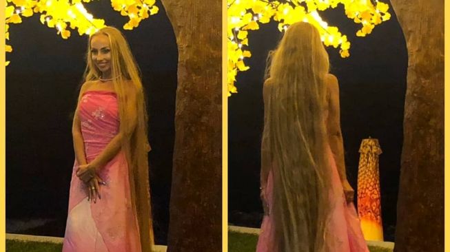 Kisah Rapunzel, Ada Pria Minta Ijin Mengendus Rambutnya