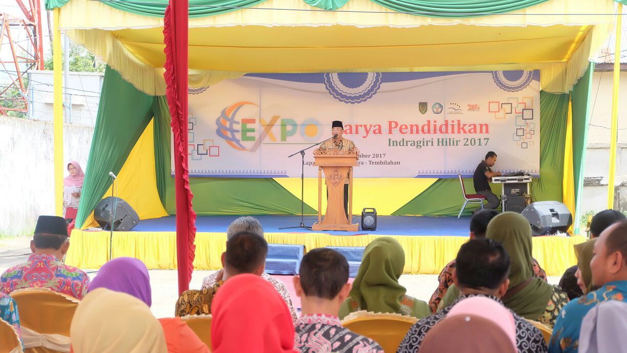 Pembukaan Expo Karya Pendidikan, Bupati Sesalkan Sikap Tidak Responsif SMA Negeri