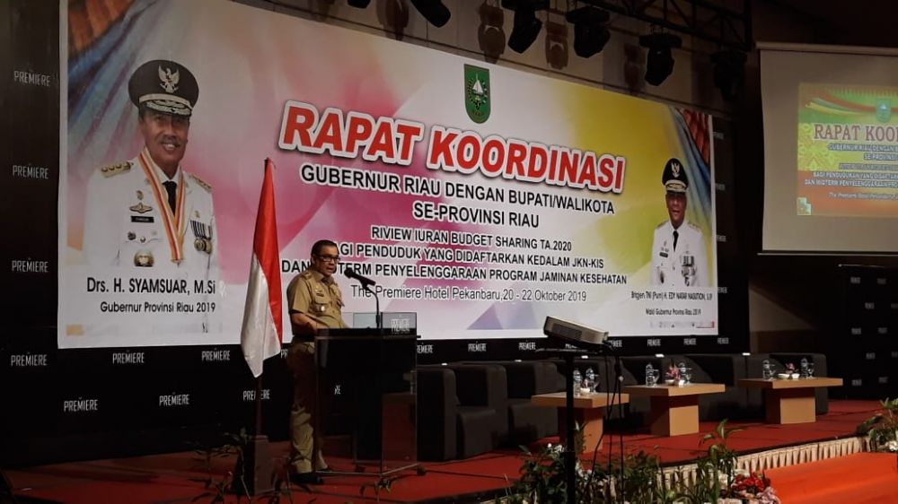 Pemprov Riau Dukung Penambahan Anggota JKN-KIS