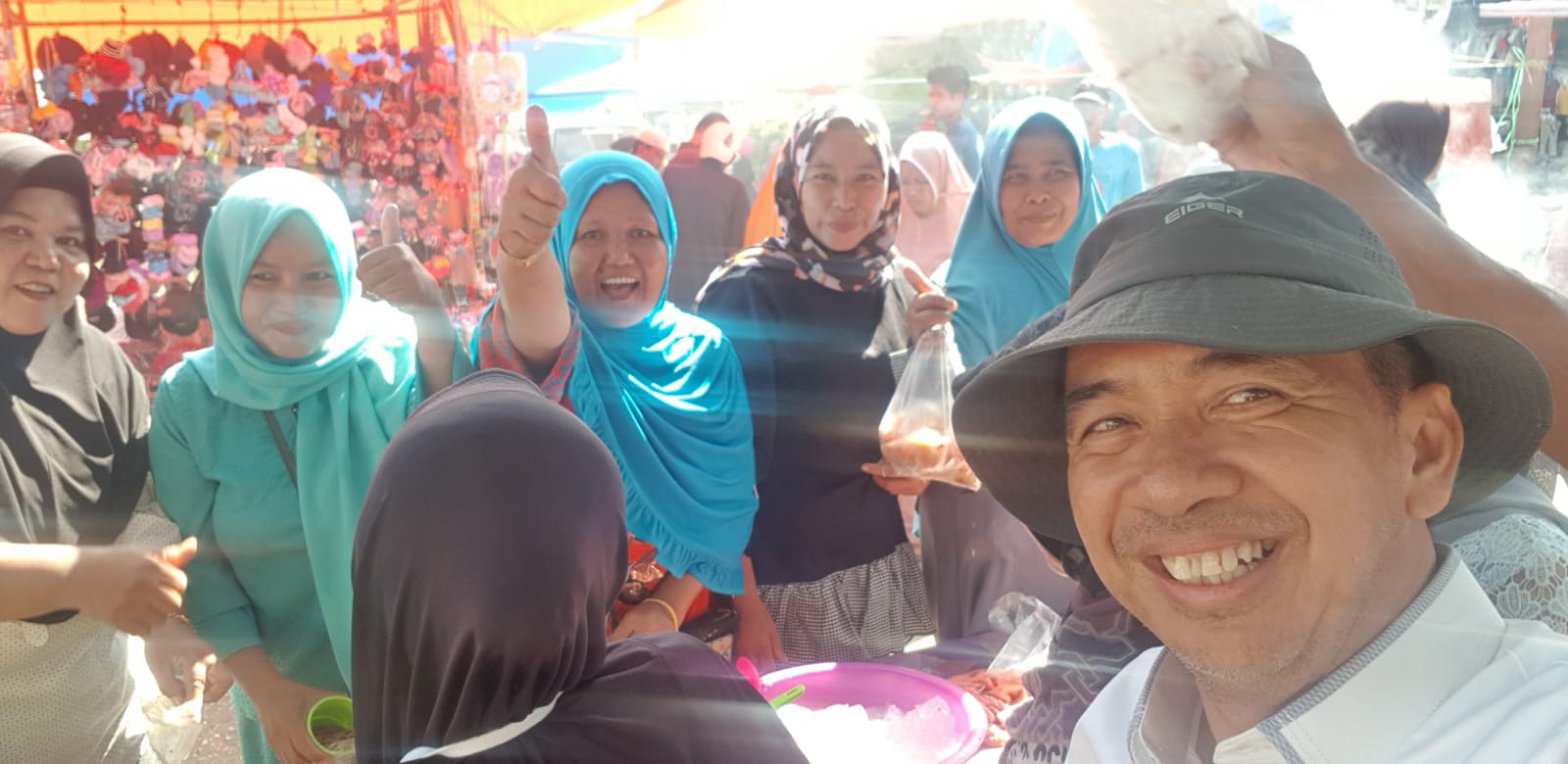 DR Ferryandi Dengarkan Keluhan Pedagang di Pasar Desa Sanglar