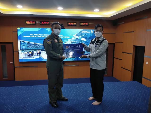 Puskodal Koopsau I Adakan Latihan Communication Tactical Data Link System