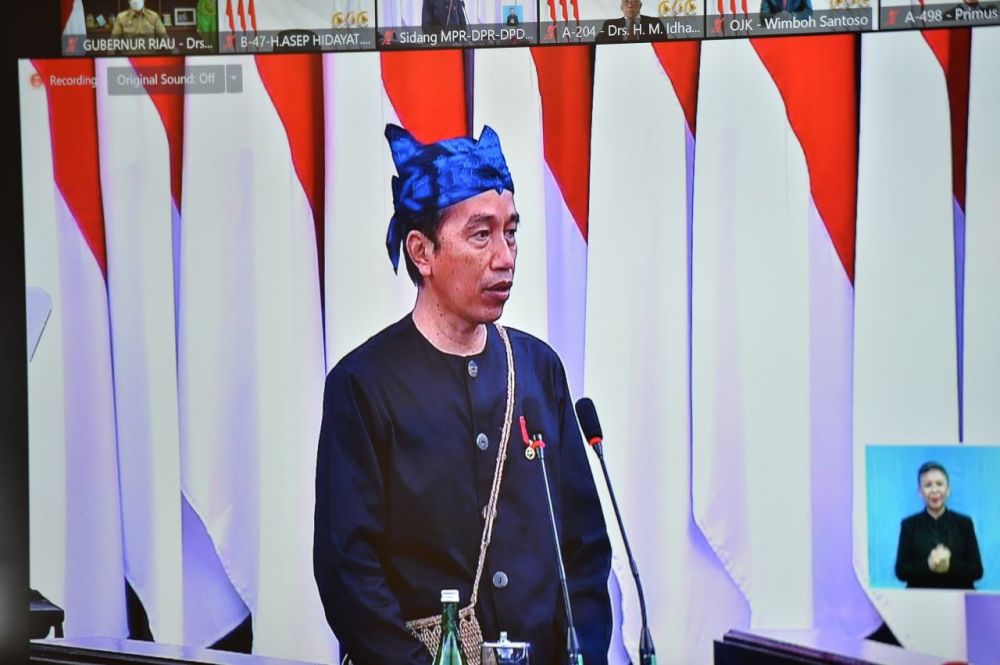 Jokowi: COVID-19 Mengingatkan Kita Untuk Peduli Kepada Sesama