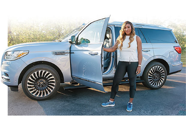Serena Williams Duta Lincoln Navigator
