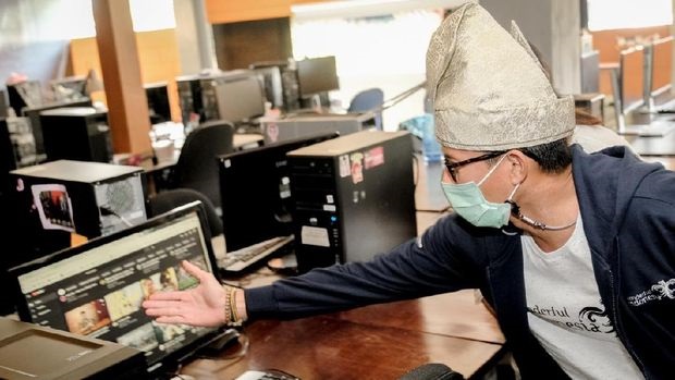 Sandiaga Ajak Animator Rangkul Pengrajin Lokal untuk Bangkit Bersama