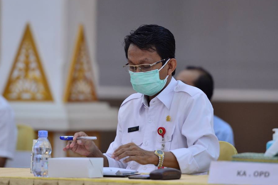 Pemprov Riau akan Tambah DTT Sebesar Rp50 Miliar untuk Antisipasi Penanganan COVID-19 dan Karhutla