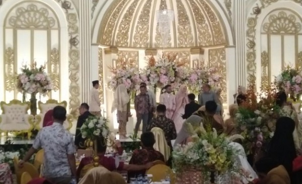 DPO Polda Riau, Plt Bupati Bengkalis Muhammad Tak Hadir di Pesta Pernikahan Anaknya di Pekanbaru