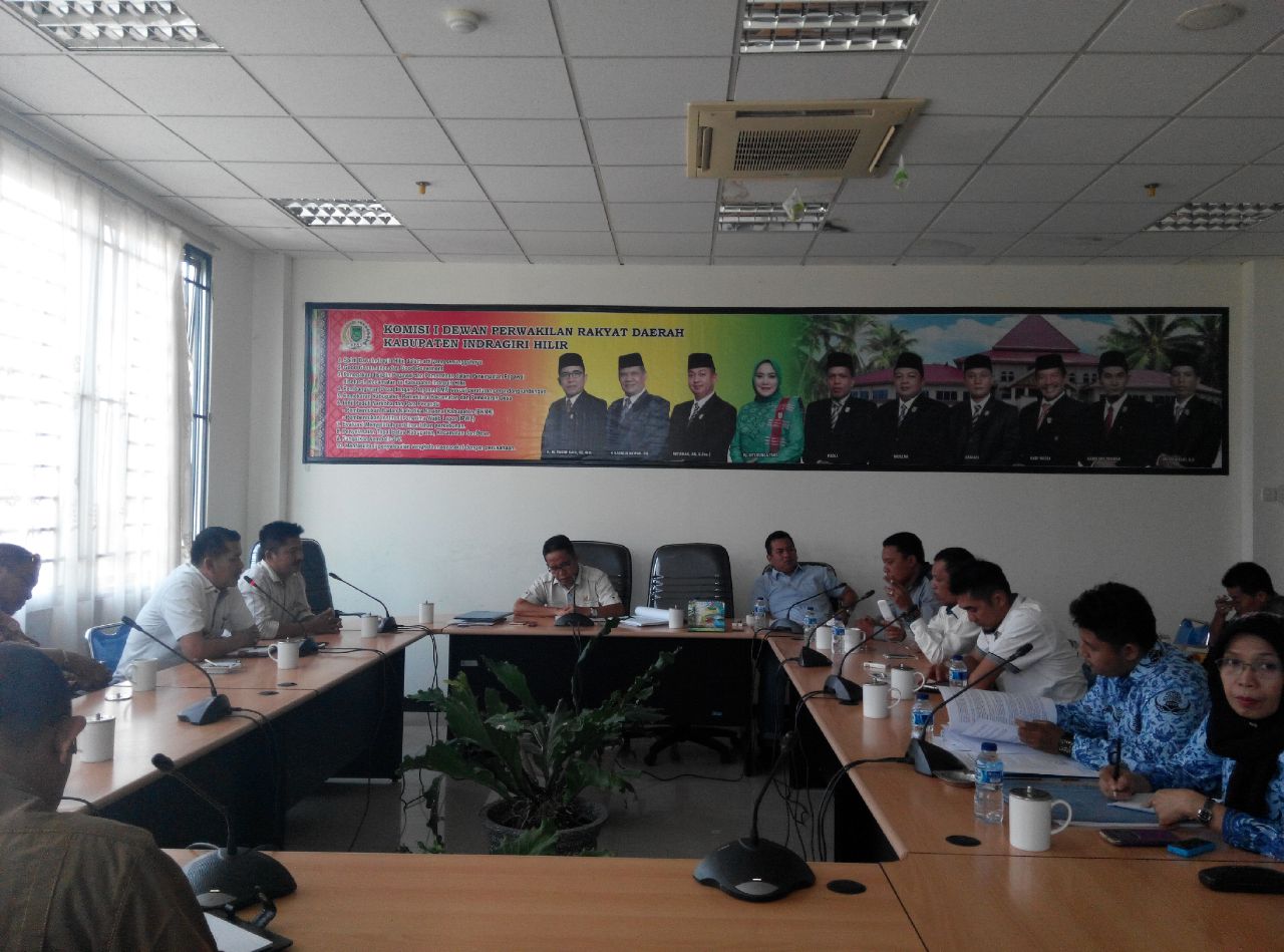 Komisi I DPRD Inhil Gelar RDP Sengketa Pilkades di Gaung