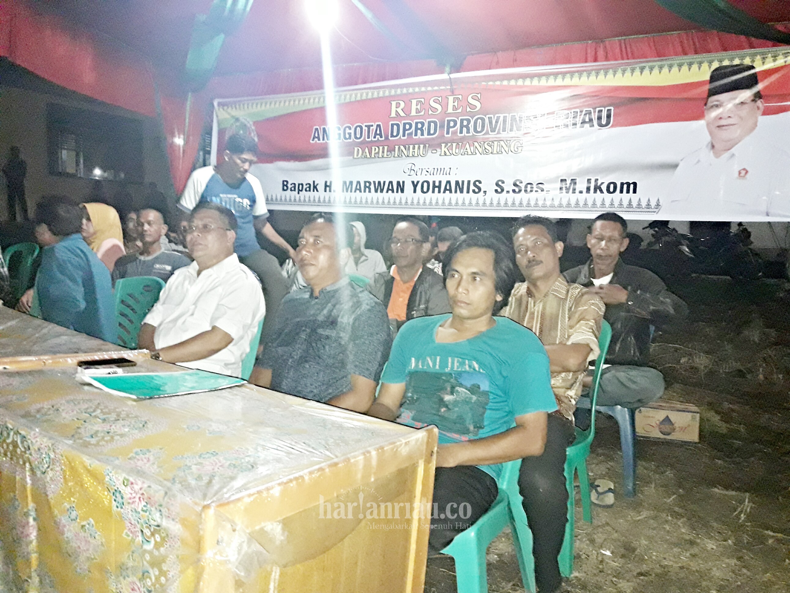 Anggota DPRD Riau Jemput Aspirasi Masyarakat, Marwan Yohanis Gelar Reses di Baserah