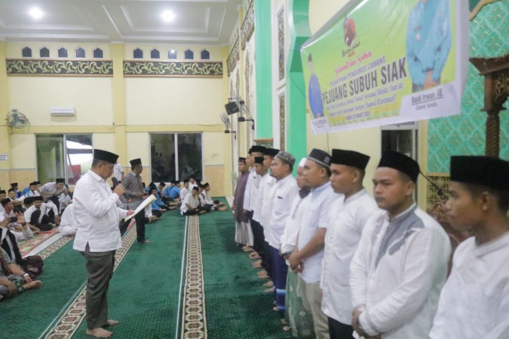 Hanya di Masjid se-Kabupaten Siak, Salat Subuh Seramai Salat Jumat