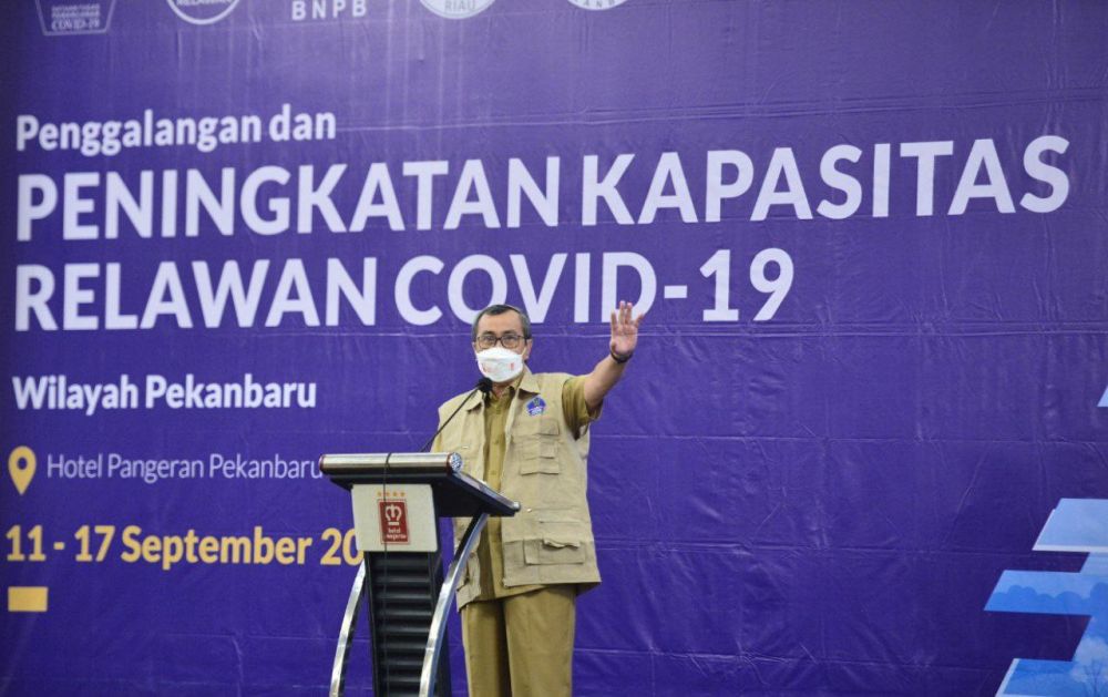 Gubernur Riau: Pandemi Belum Berakhir Jangan Abaikan Prokes