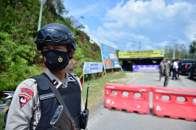 618 Kendaraan Putar Balik di Lima Pos Penyekatan Mudik Perbatasan Riau