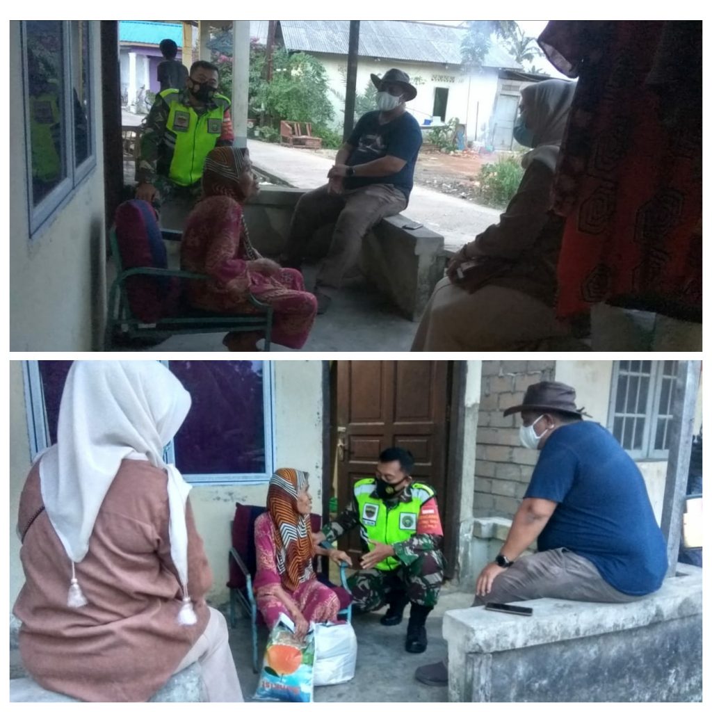 Yudi Iskandar Berikan Bantuan Pada Lansia Umur 72 Tahun di Kelurahan Kijang Kota