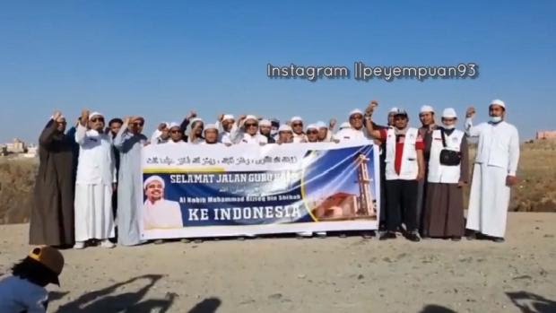 Beredar Video Selamat Jalan, Habib Rizieq Disebut-sebut Bakal Pulang ke Indonesia Saat Maulid Nabi
