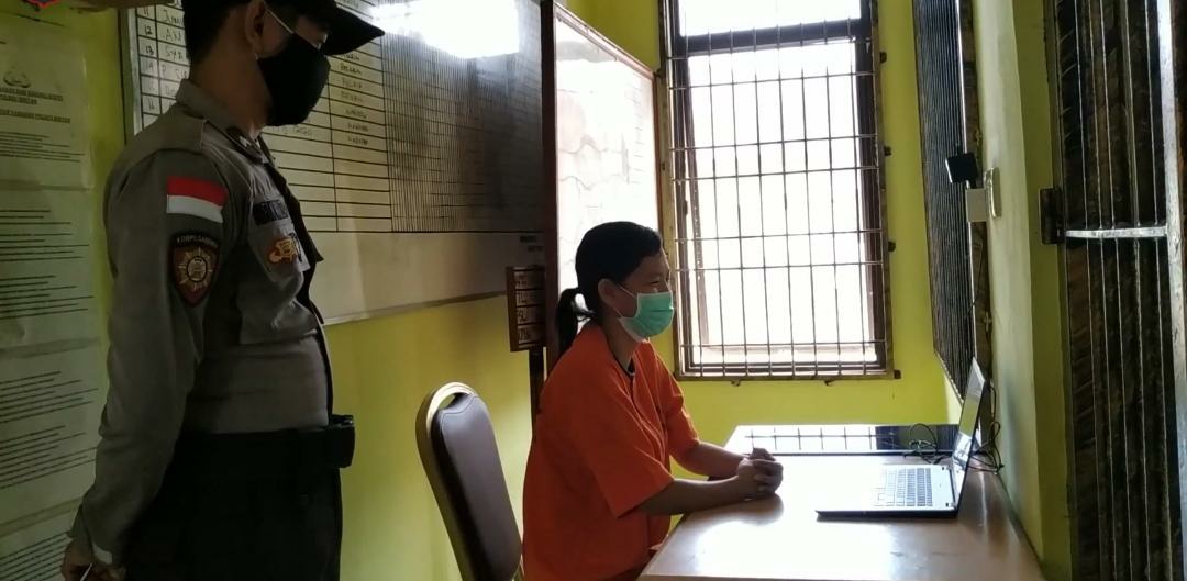Antisipasi Penyebaran COVID-19, Pores Bintan Terapkan Besuk Tahanan Secara Online