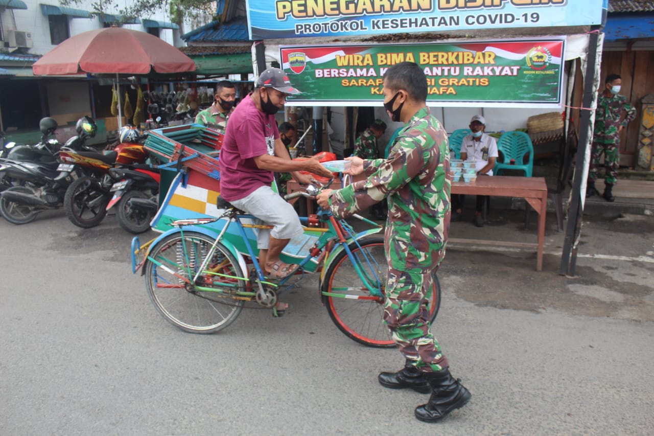 Kodim 0314 Inhil Gelar Wirabima Berkibar