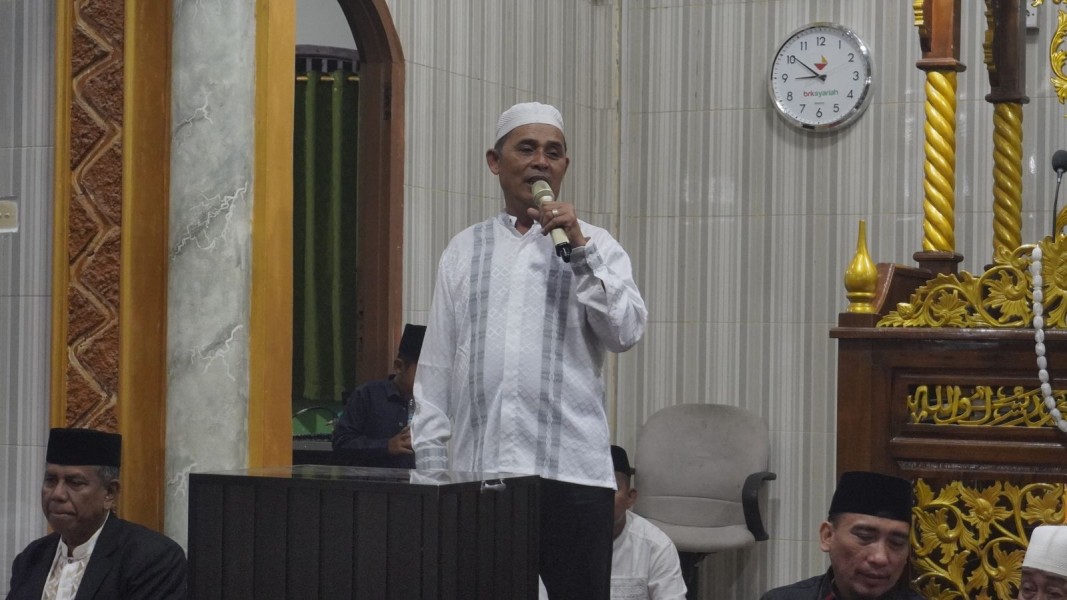 Safari Ramadhan Bupati Inhil H. Herman ke Kota Baru Seberida, Kecamatan Keritang