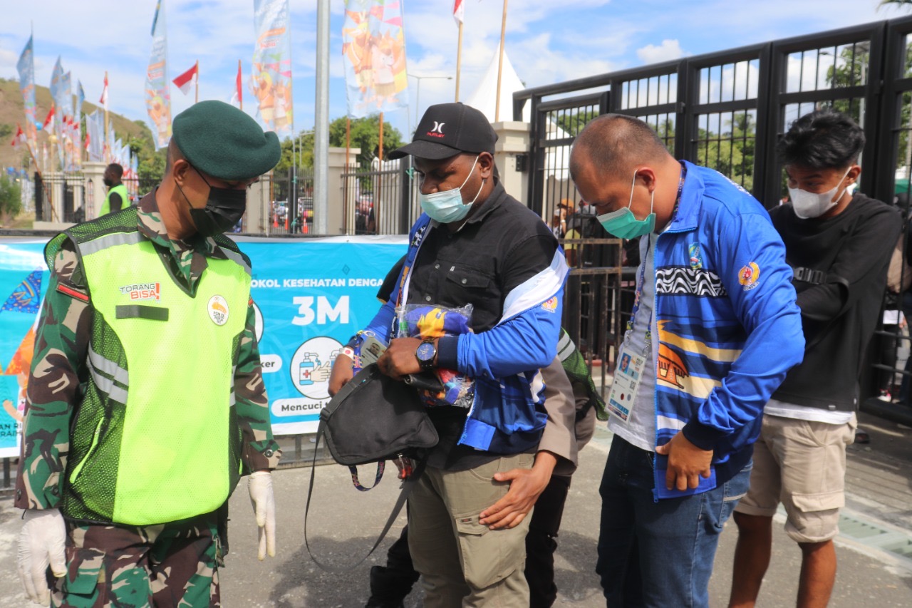 Pembukaan PON XX Sukses, Kodam XVII/Cenderawasih Turut Ambil Bagian Dalam Pengamanan