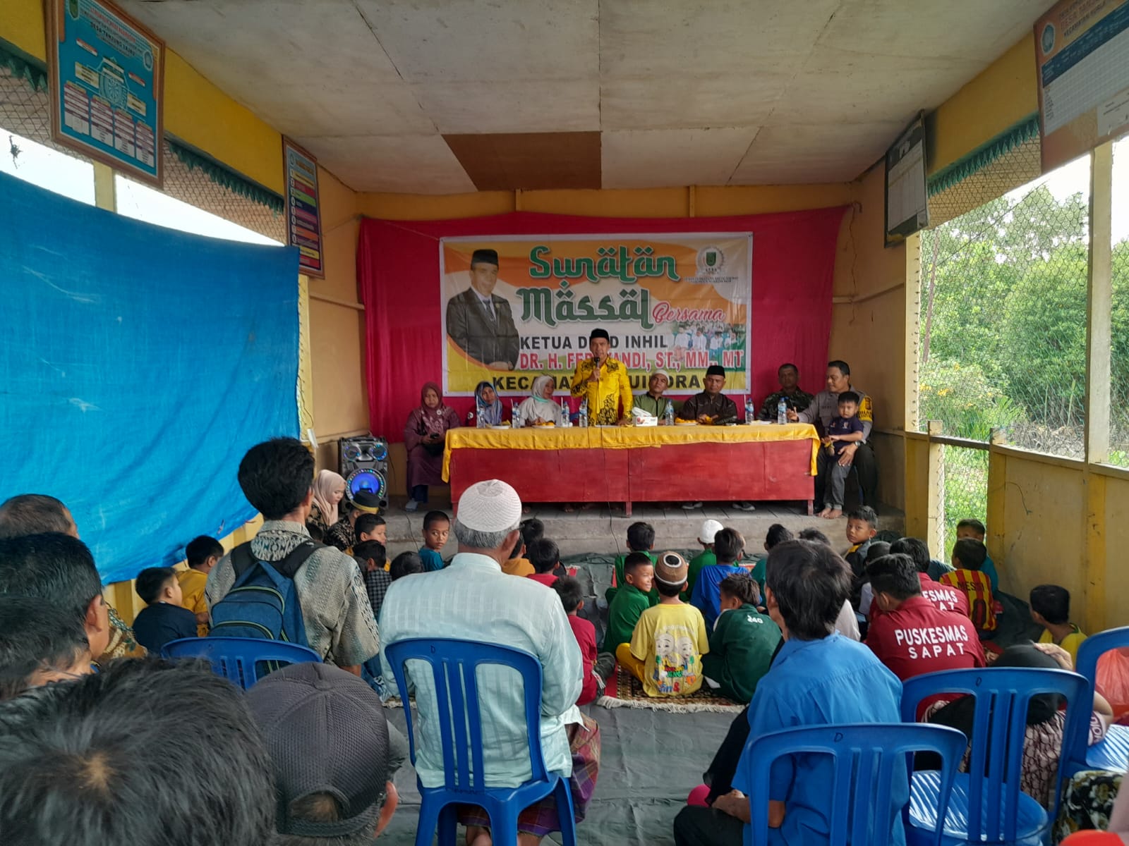 Ferryandi Buka Sunatan Massal di Desa Tanjung Lajau, Berikut Pesan-pesannya