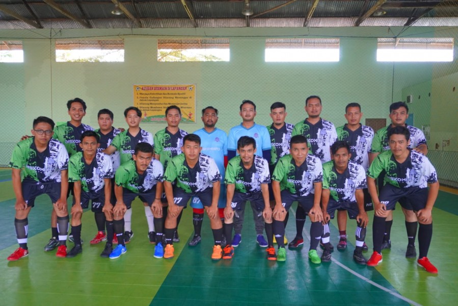 Tanding Futsal dan Silaturahmi Kadis Kominfo Siak Berkunjung ke Diskominfo Pelalawan