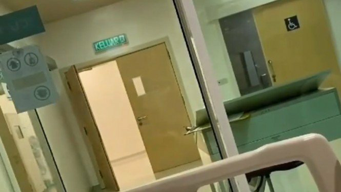 Menakutkan! Pasien Videokan Pintu Kamar Bergerak Sendiri: Tidak Bisa Minta Tolong, Lidah Kelu
