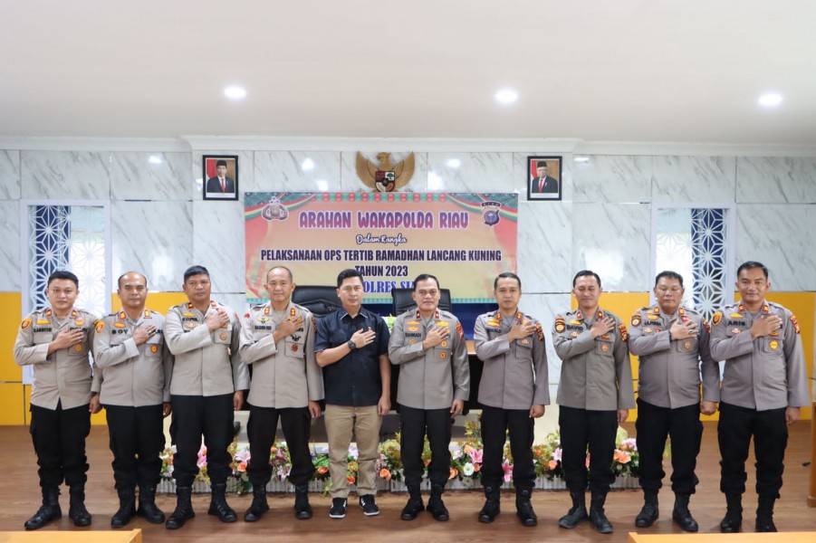 Wakapolda Riau Brigjen Pol K Rahmadi Apresiasi AKBP Ronald Sumaja