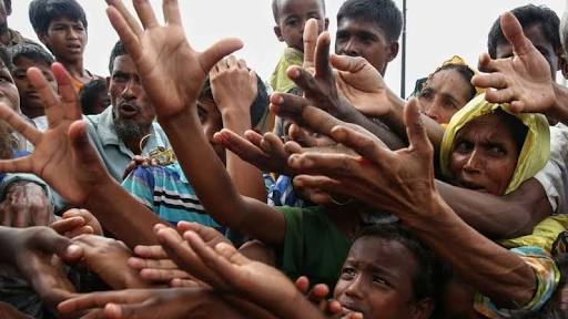Sedih! Nyaris Tak Ada Makanan, Pengungsi Rohingya Mulai Putus Asa