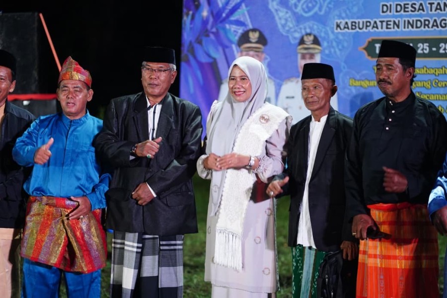 Wakil Bupati Inhil Resmi Membuka MTQ ke-29 Kecamatan Tanah Merah