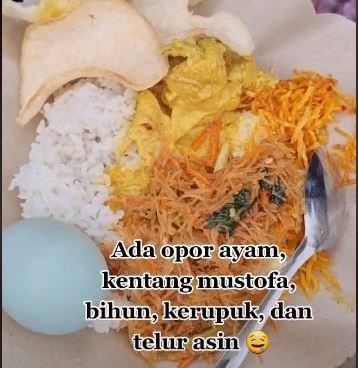 Bisa Sepuasnya Bayar Rp1.000, Warung untuk Fakir Miskin Ini Tuai Pujian