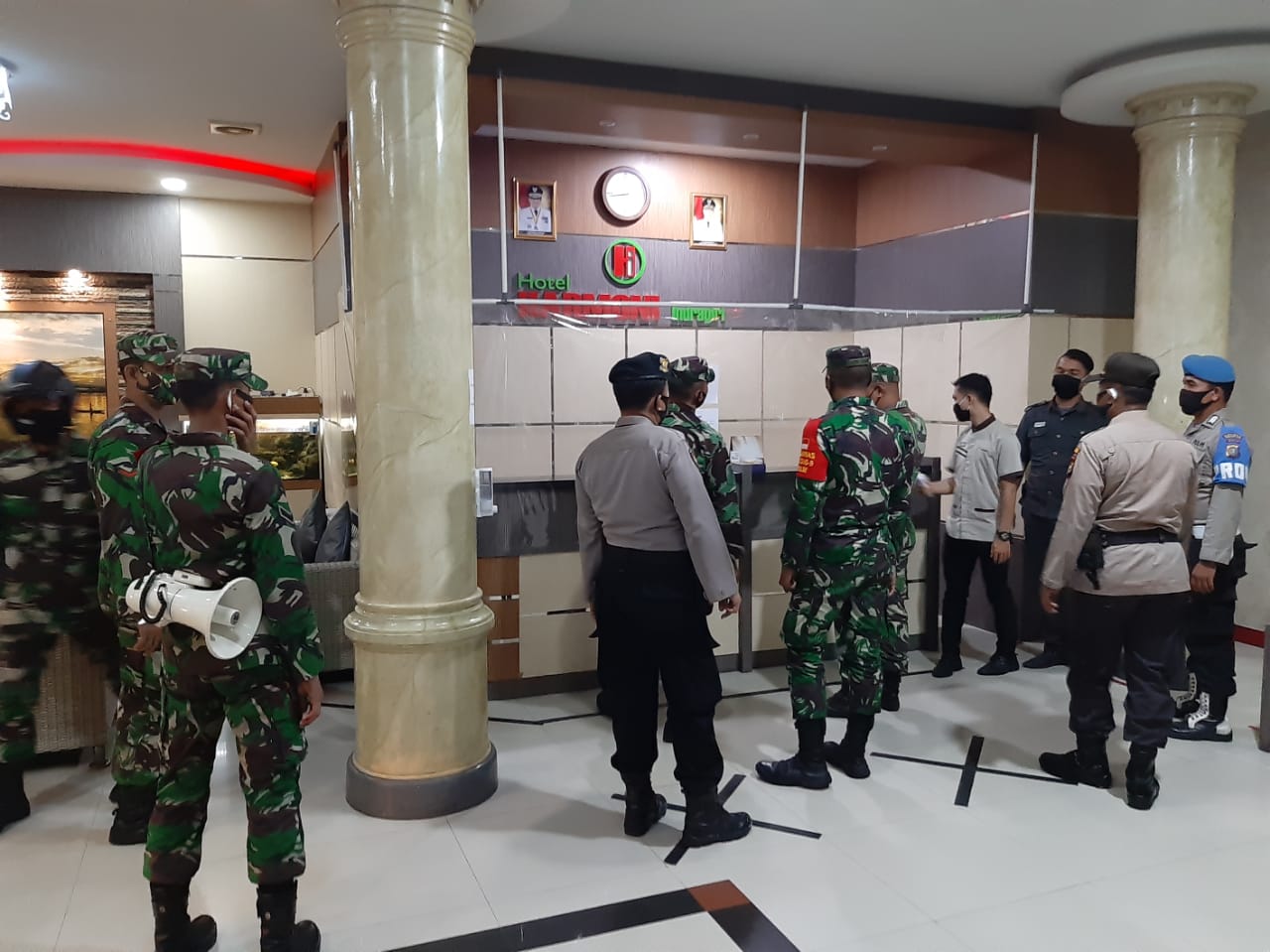 Pengecekan Protokol Kesehatan Rutin di Wilayah Hukum Polres Inhil