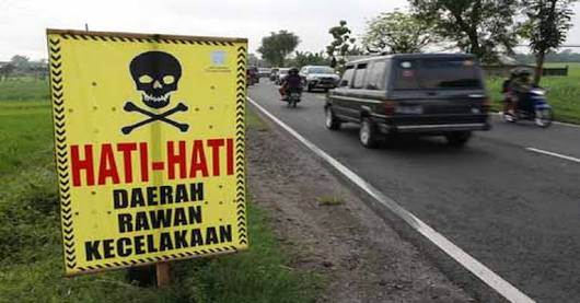 Ini 26 Titik Rawan Kecelakaan di Riau