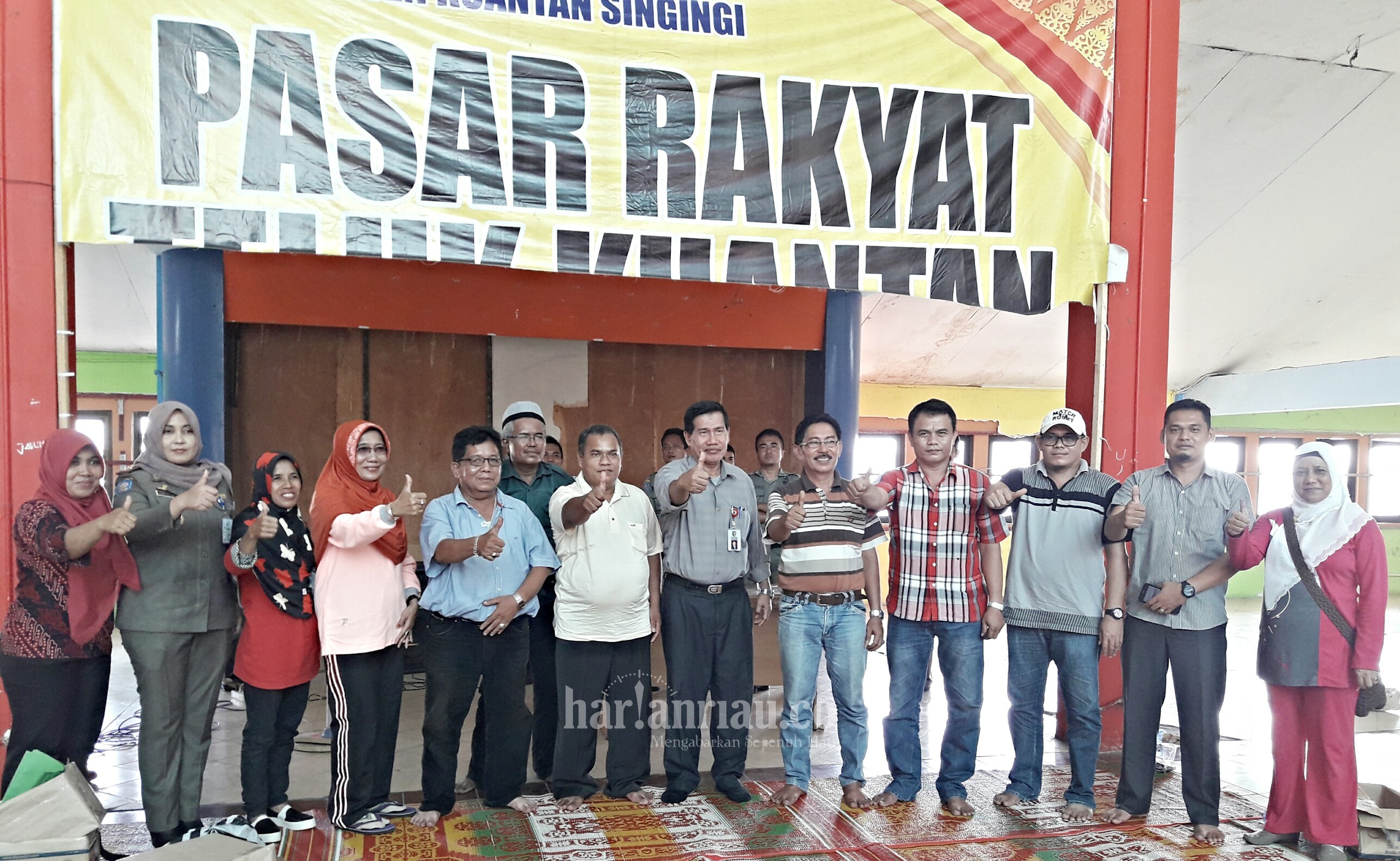 Bahrul Pimpin Paguyuban Pedagang Pasar Rakyat Teluk Kuantan Periode 2017-2020