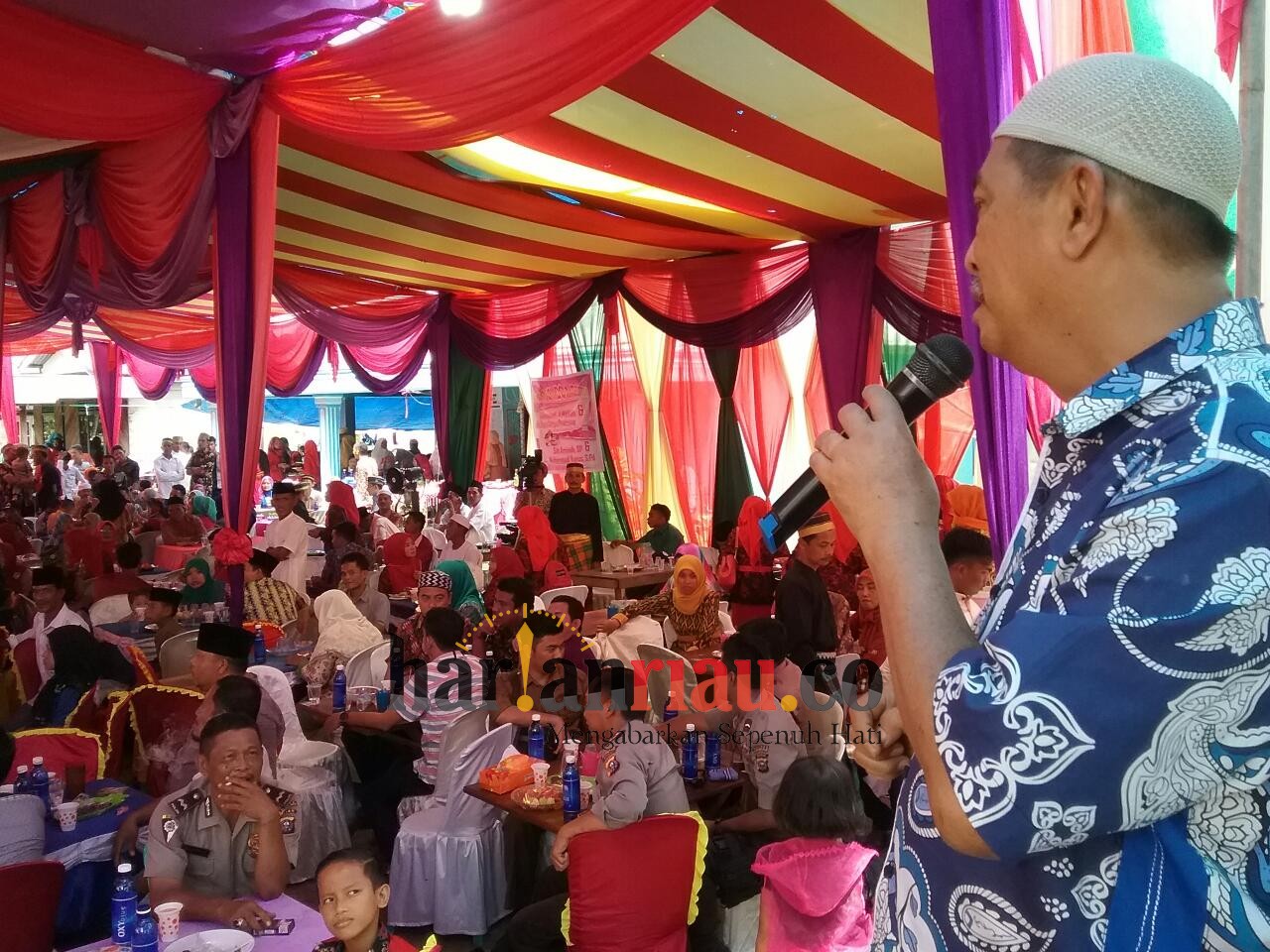 SU dan Agus Salim Hadiri Halal Bi Halal di Desa Sanglar