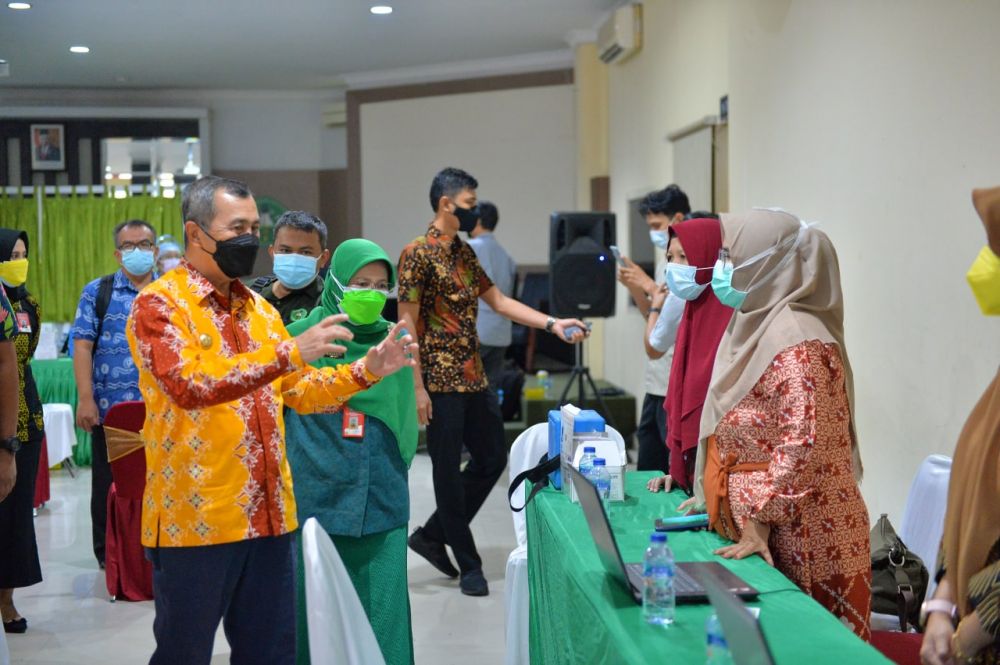 Antusias Masyarakat Riau untuk Divaksin Cukup Tinggi