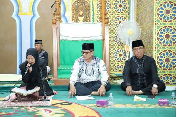Harumkan Nama Inhil, Bupati HM Wardan Sambut Kedatangan Kafilah MTQ Ke - 41 Prov  Riau Tahun 2023