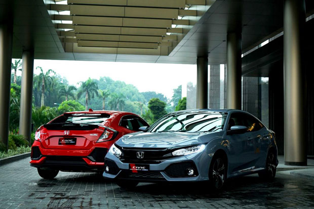 Honda Andalkan Jazz dan Civic di Pasar Hatchback