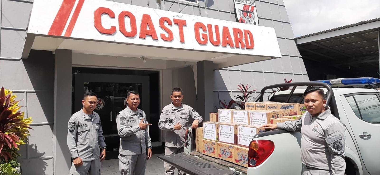 Peduli Bencana Amurang Bakamla RI Salurkan Bantuan