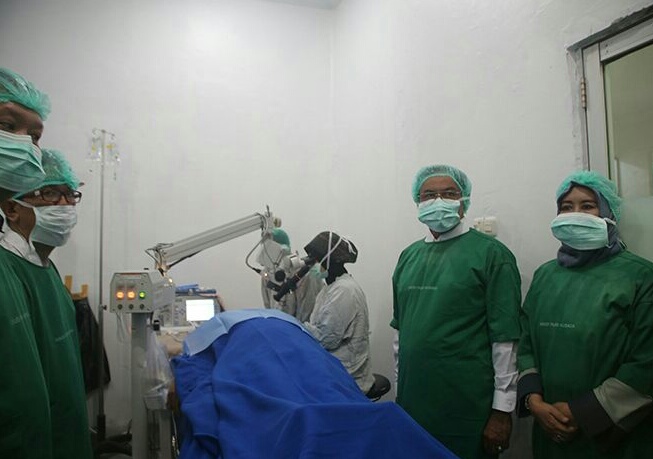 HM Wardan Pinta Forkopimcam Lakukan Pendataan Penderita Katarak