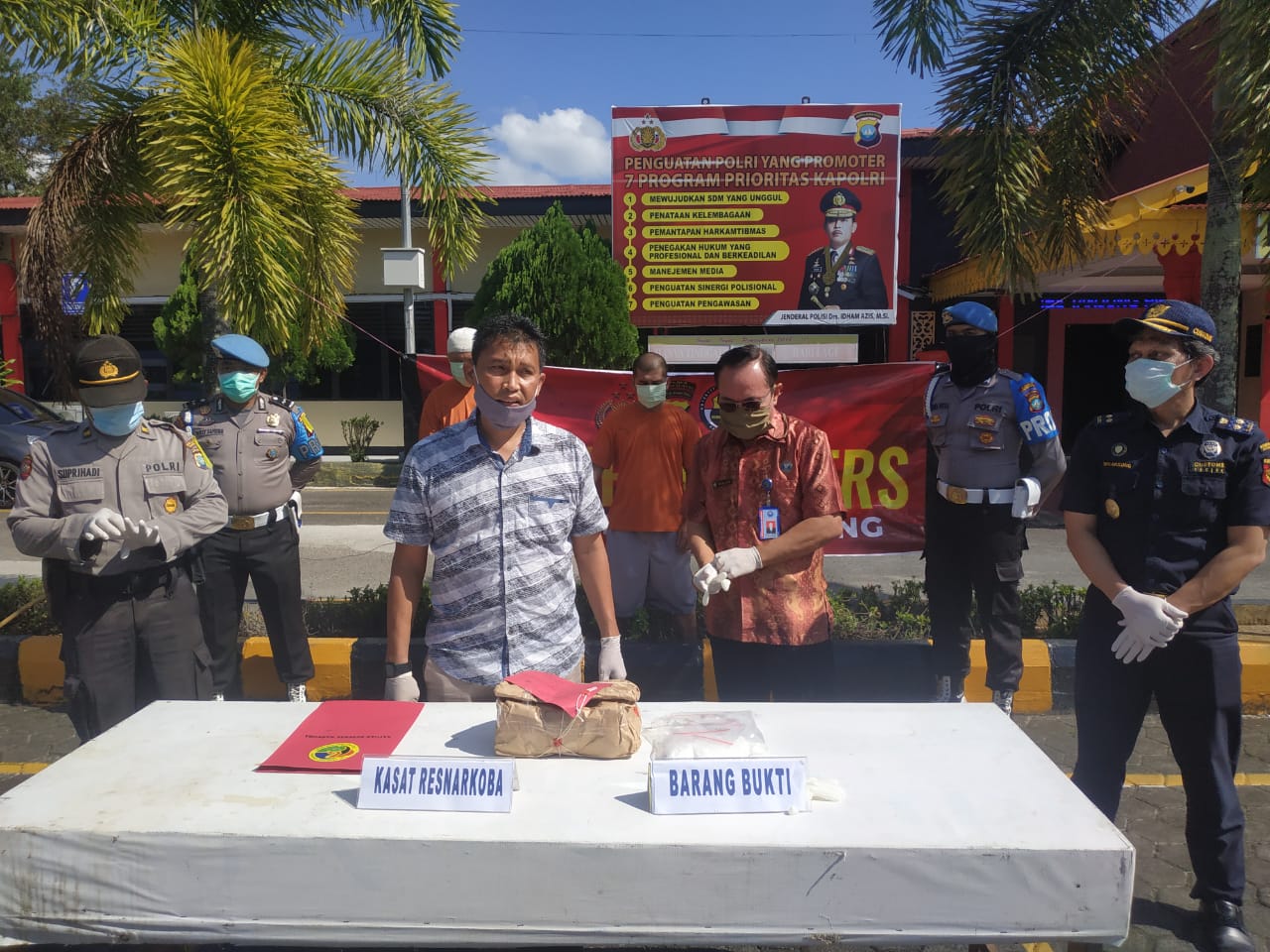 Polres Tanjungpinang Kembali Musnahkan Hampir 5 Kilogram Sabu Hasil Pengungkapan Tindak Pidana