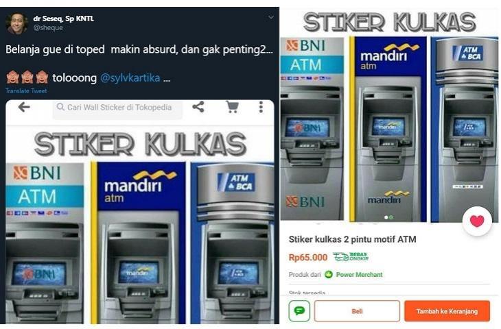 Hiburan Biar Betah di Rumah, Netizen Ubah Tampilan Kulkas Jadi ATM