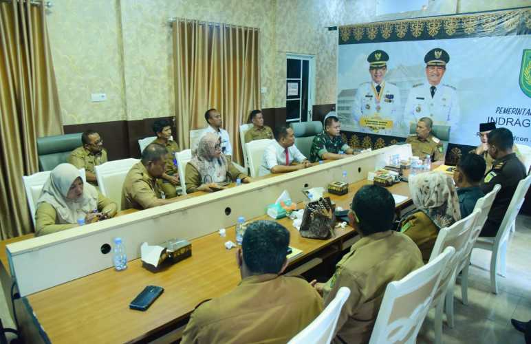 Atasi Inflasi Daerah, Wakil BUpati Inhil Ikuti Rakornas Pengendalian Inflasi