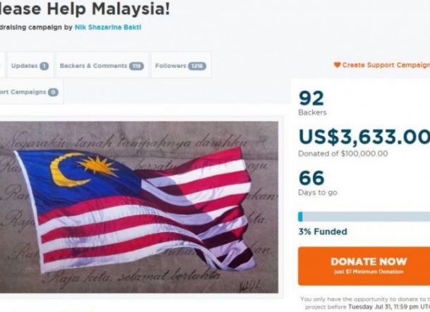 Warga Malaysia Patungan Lunasi Utang Negara