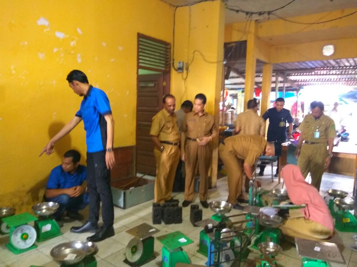 Disperindag Inhil Lakukan Tera Ulang