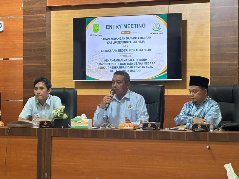BKAD Gandeng Kejari Inhil, Tunggakan Lelang Kendaraan Rp646 Juta Siap Ditagih