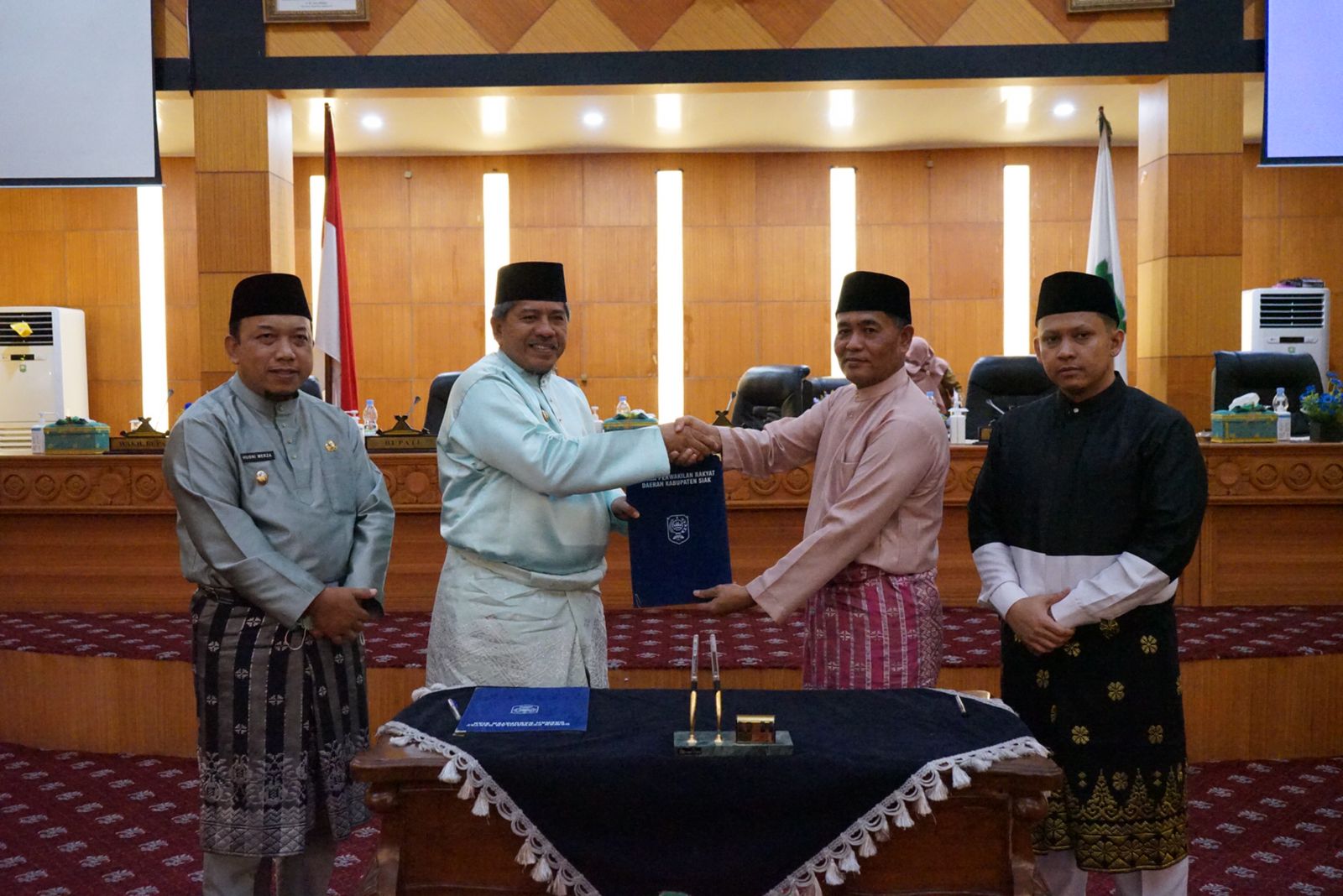 Bupati Alfedri Sampaikan Ranperda Pertanggung jawaban Pelaksanaan APBD Kabupaten Siak